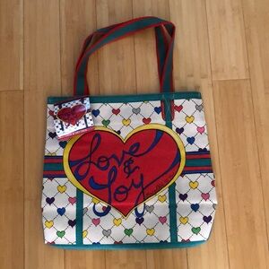 Brighton Love and Joy tote.  NWT.
